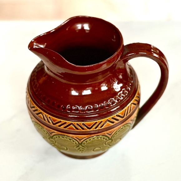 Gorgeous, handmade water pitcher. - Picture 4 of 9
